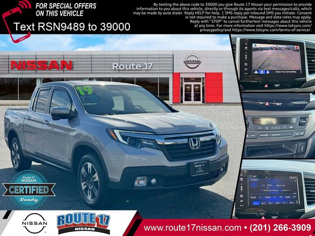 2019 Honda Ridgeline RTL-T