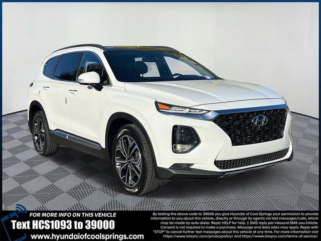 2019 Hyundai Santa Fe Ultimate