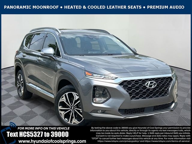 2019 Hyundai Santa Fe Ultimate