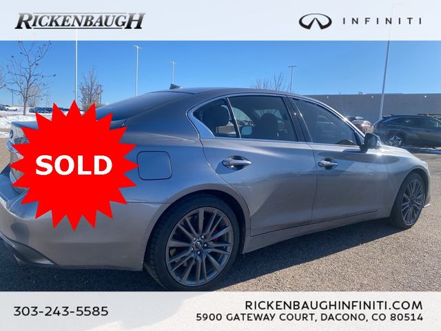 2019 INFINITI Q50 Red Sport 400