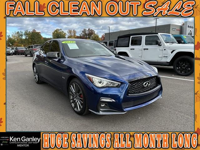 2019 INFINITI Q50 Red Sport 400