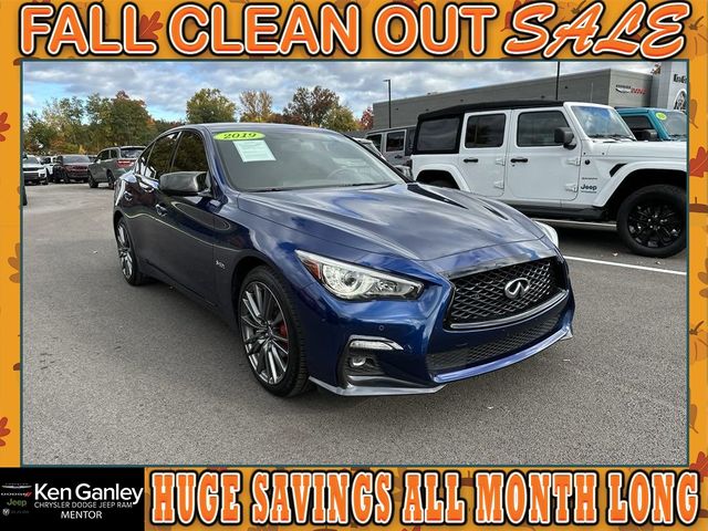 2019 INFINITI Q50 Red Sport 400