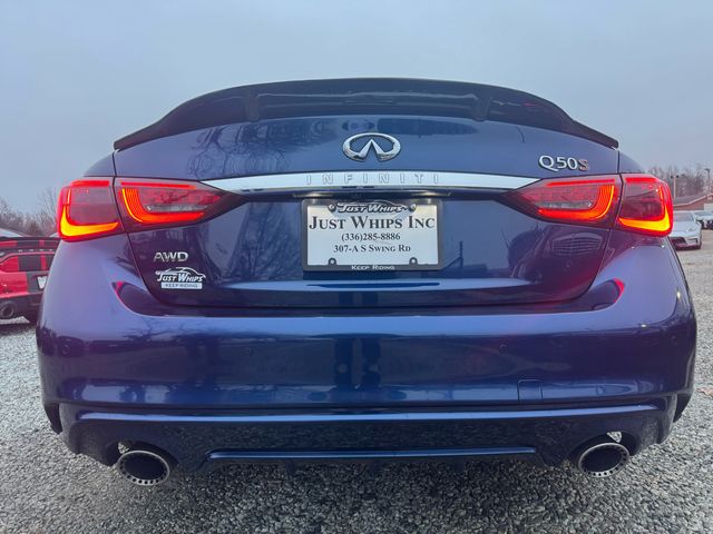 2019 INFINITI Q50 Red Sport 400