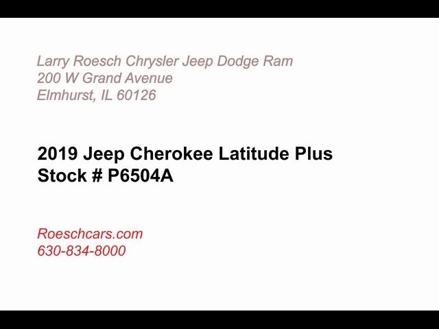 2019 Jeep Cherokee Latitude Plus