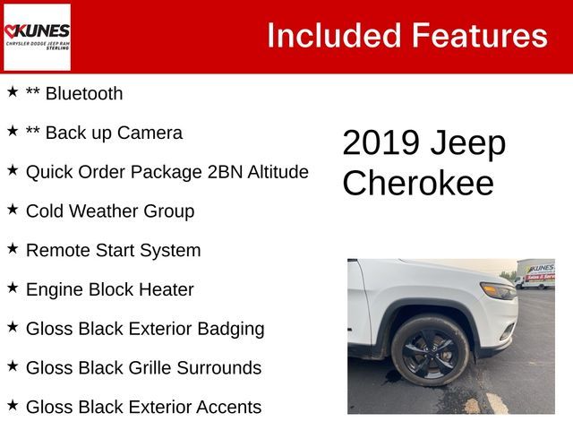 2019 Jeep Cherokee Altitude