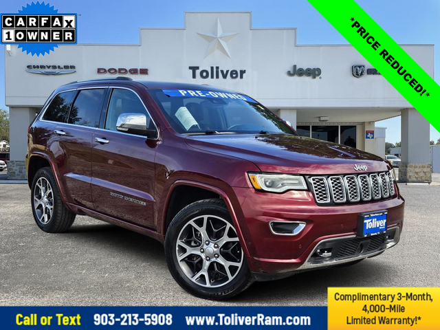 2019 Jeep Grand Cherokee Overland