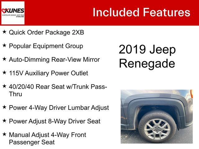 2019 Jeep Renegade Latitude