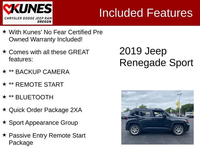 2019 Jeep Renegade Sport