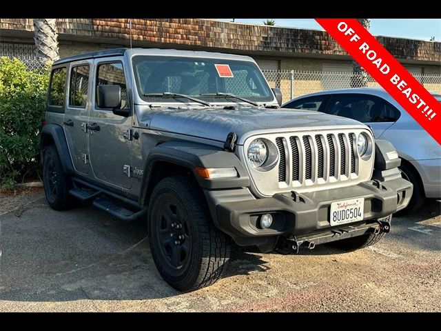 2019 Jeep Wrangler Unlimited Sport