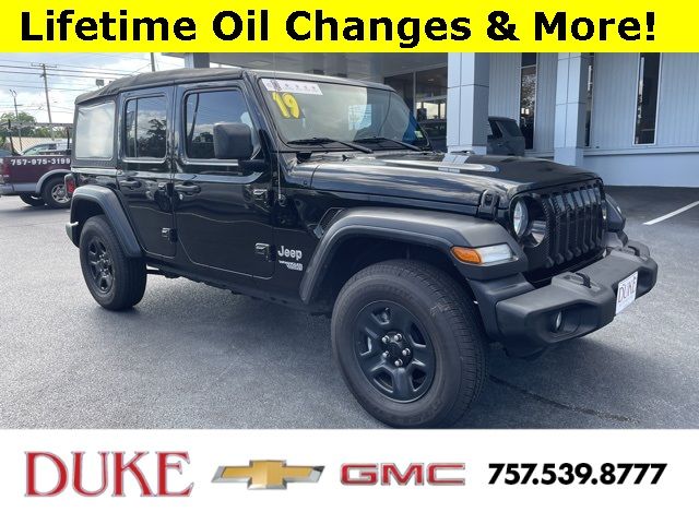 2019 Jeep Wrangler Unlimited Sport