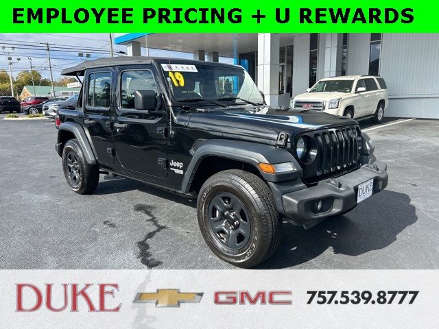 2019 Jeep Wrangler Unlimited Sport