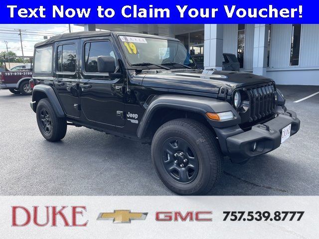 2019 Jeep Wrangler Unlimited Sport