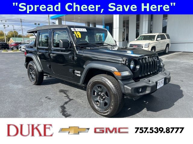 2019 Jeep Wrangler Unlimited Sport