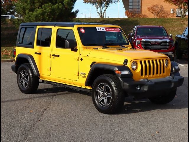 2019 Jeep Wrangler Unlimited Sport S