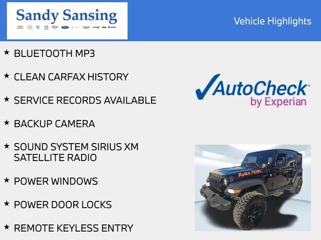 2019 Jeep Wrangler Unlimited Sport S