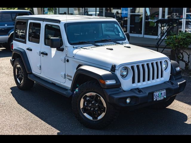 2019 Jeep Wrangler Unlimited Sport S