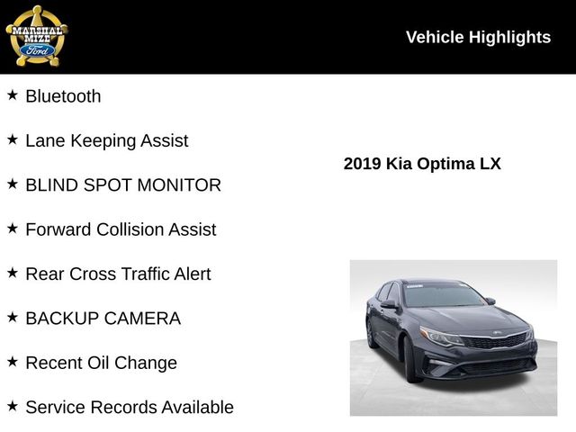 2019 Kia Optima LX