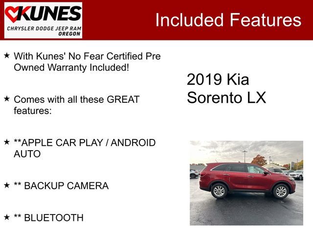 2019 Kia Sorento LX V6