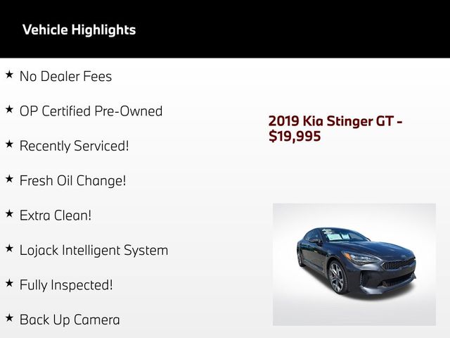 2019 Kia Stinger GT