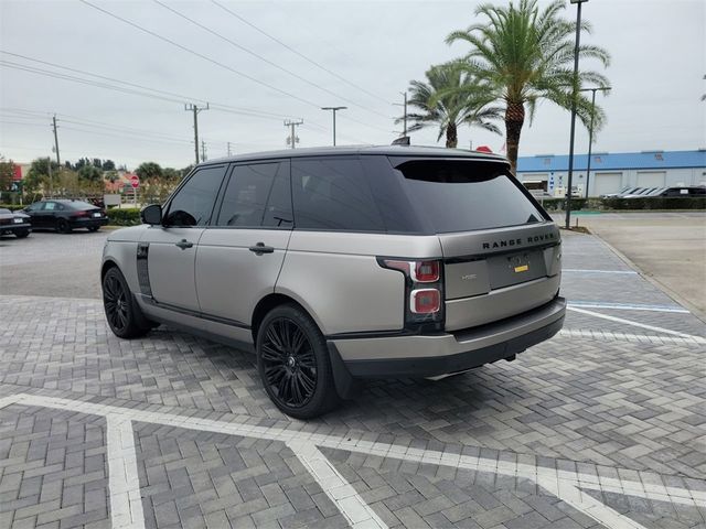 2019 Land Rover Range Rover HSE