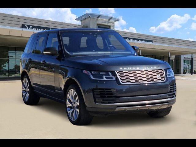 2019 Land Rover Range Rover HSE