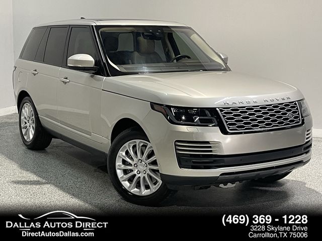 2019 Land Rover Range Rover HSE