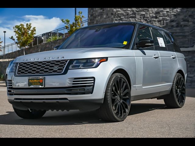 2019 Land Rover Range Rover HSE