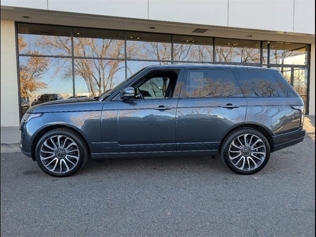 2019 Land Rover Range Rover HSE