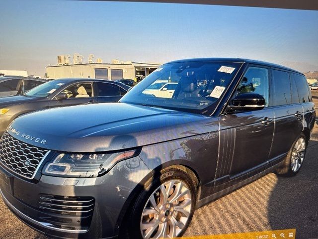 2019 Land Rover Range Rover HSE