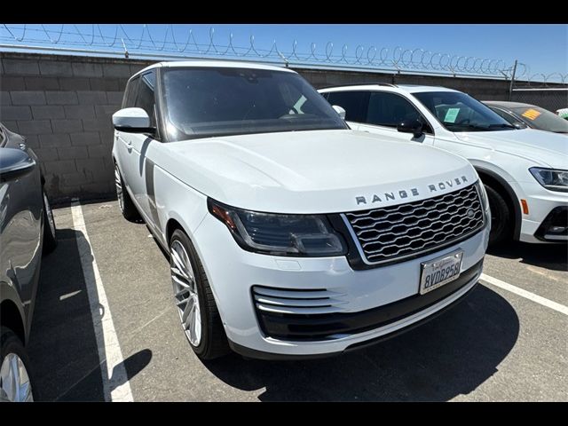2019 Land Rover Range Rover HSE