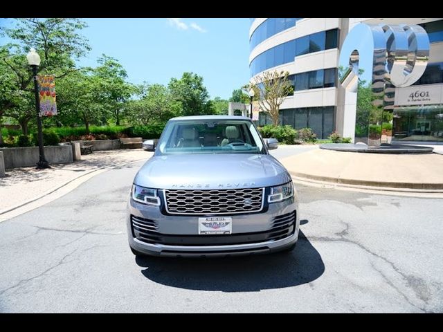 2019 Land Rover Range Rover HSE