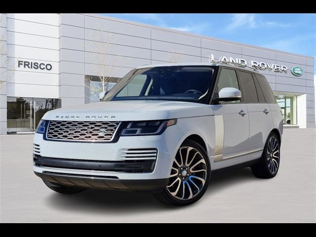 2019 Land Rover Range Rover HSE