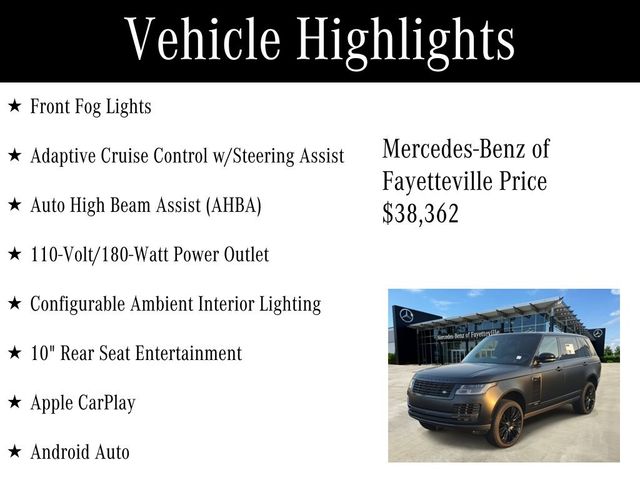 2019 Land Rover Range Rover Base