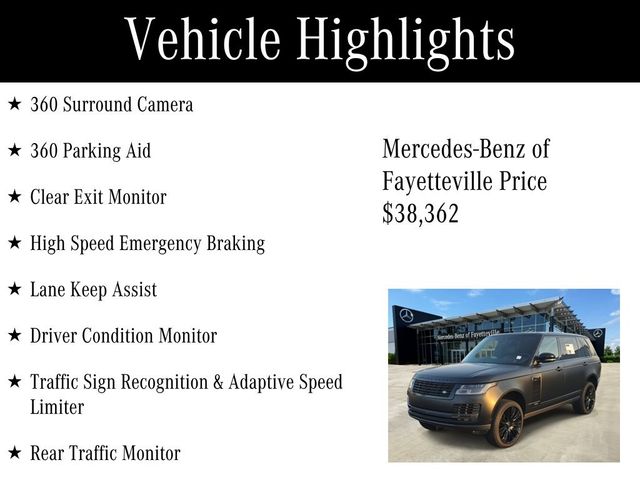 2019 Land Rover Range Rover Base