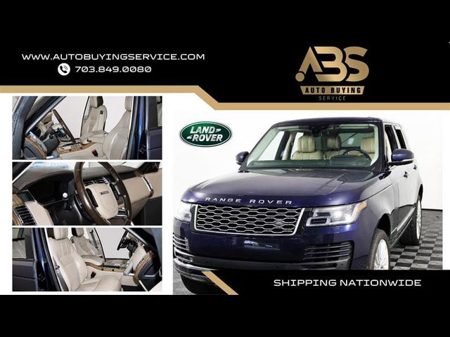 2019 Land Rover Range Rover HSE