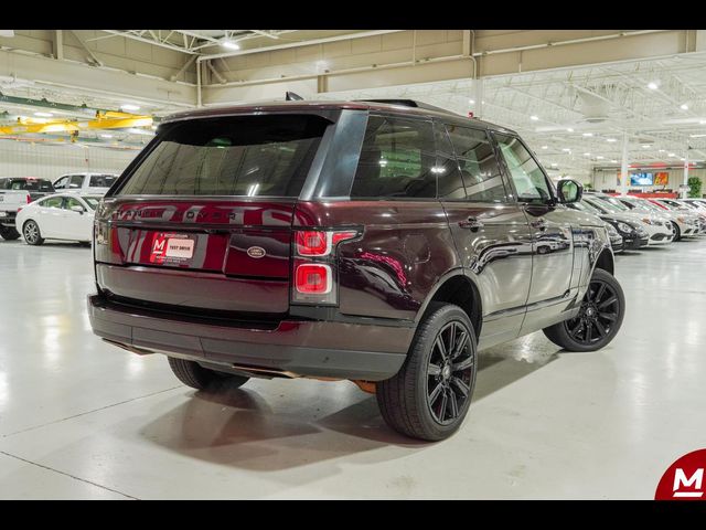 2019 Land Rover Range Rover HSE