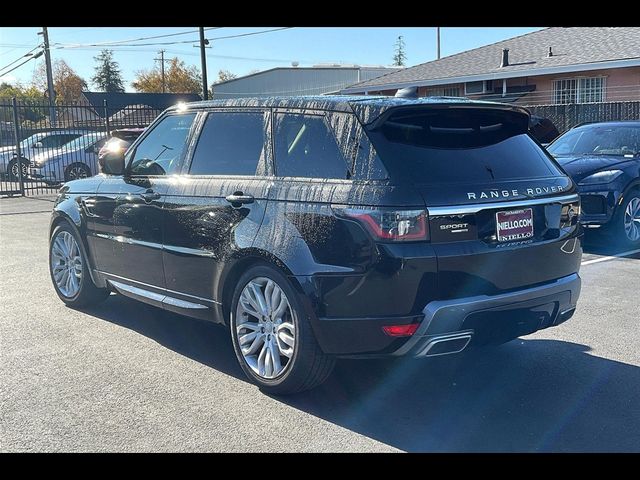 2019 Land Rover Range Rover Sport HSE