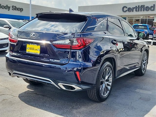 2019 Lexus RX 350 F Sport