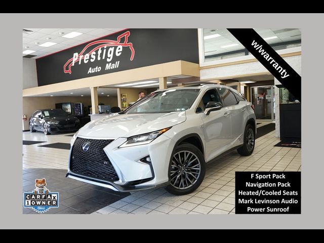 2019 Lexus RX 450h F Sport