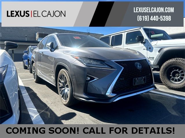 2019 Lexus RX 450h F Sport