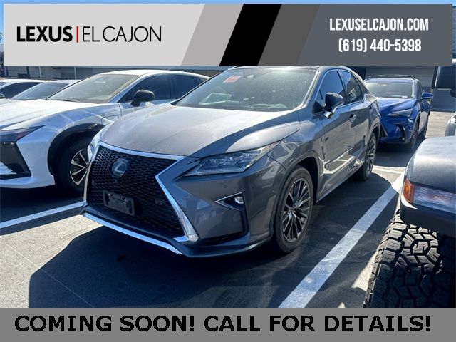 2019 Lexus RX 450h F Sport