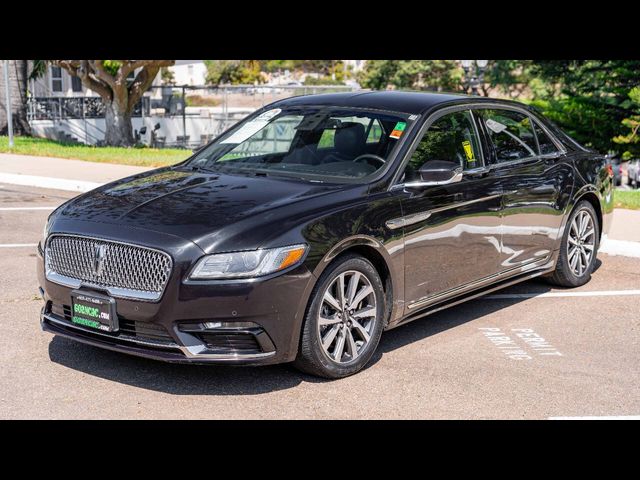 2019 Lincoln Continental Standard