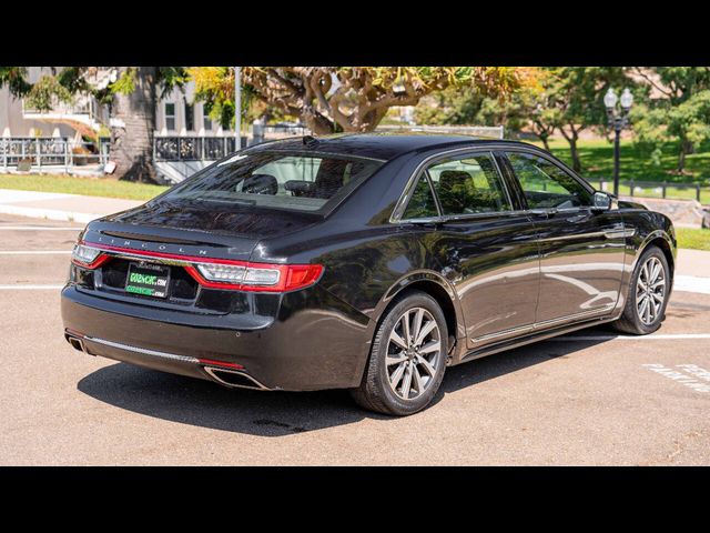 2019 Lincoln Continental Standard