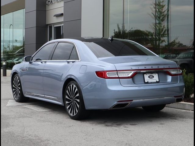 2019 Lincoln Continental Black Label