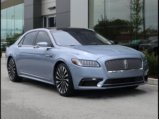 2019 Lincoln Continental Black Label