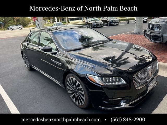 2019 Lincoln Continental Black Label