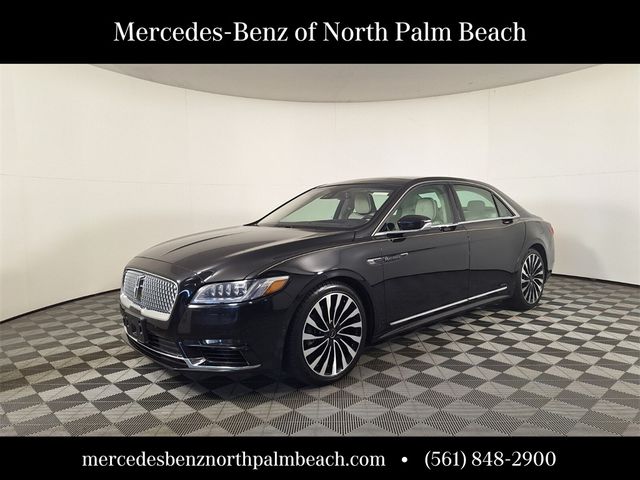 2019 Lincoln Continental Black Label