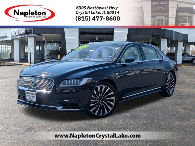 2019 Lincoln Continental Black Label