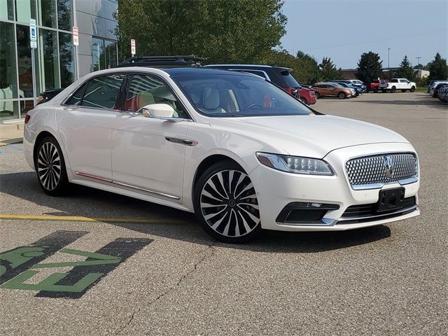 2019 Lincoln Continental Black Label