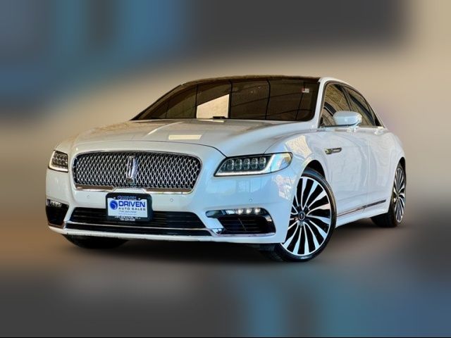 2019 Lincoln Continental Black Label